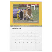 Golden Retriever "Goldens Rule" 12-maands kalender (Feb 2026)