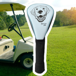 Golden Retriever Golf Head Hoesje Golfheadcover