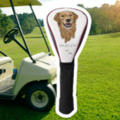 Golden Retriever Golf Head Hoesje Golfheadcover