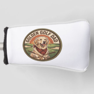 Golden Retriever Golf Vader Putterhoes Custom Cade Golfheadcover