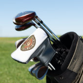 Golden Retriever Golf Vader Putterhoes Custom Cade Golfheadcover (Insitu)