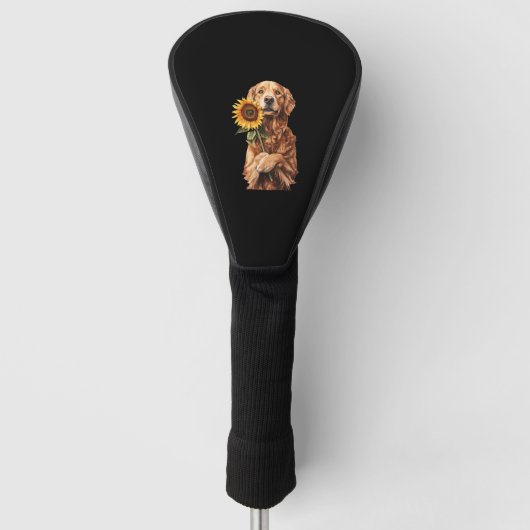 Golden Retriever    Golfheadcover (Voorkant)