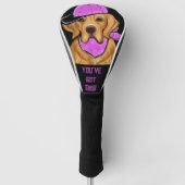 GOLDEN RETRIEVER GOLFHEADCOVER (Voorkant)