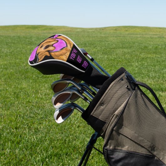 GOLDEN RETRIEVER GOLFHEADCOVER (Insitu)
