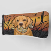Golden Retriever Golfheadcover (Voorkant)