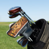 Golden Retriever Golfheadcover (Insitu)