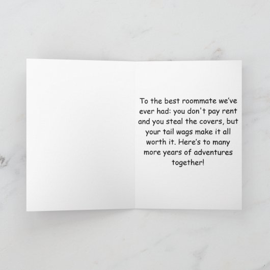 Golden Retriever Gotcha Day Celebration Kaart (Binnen)