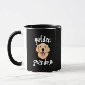 Golden Retriever Grandma Dog Puppy Lover Mok