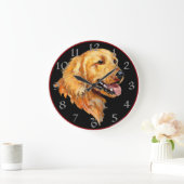 Golden Retriever Grote Klok (Huis)