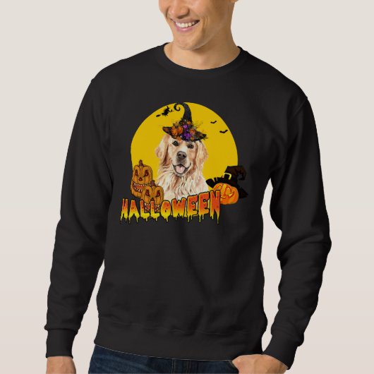 Golden Retriever Halloween 450 Trui (Voorkant)