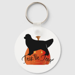 Golden Retriever Halloween-cadeaus Sleutelhanger