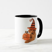 Golden Retriever Halloween Design Mok (Voorkant rechts)