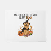 Golden Retriever Halloween Dog Mijn Gouden Retriev Deurmat (Voorkant)