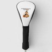 Golden Retriever Halloween Dog Mijn Gouden Retriev Golfheadcover (Voorkant)