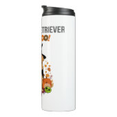 Golden Retriever Halloween Dog Mijn Gouden Retriev Thermosbeker (Geroteerd rechts)