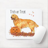 Golden Retriever Halloween Muismat (Met muis)