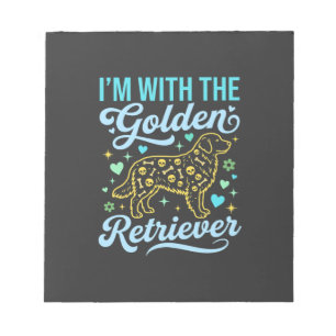 Golden Retriever Halloween Schedel Patroon Hond Li Notitieblok