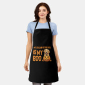 Golden Retriever Halloween Schort (Gedragen)