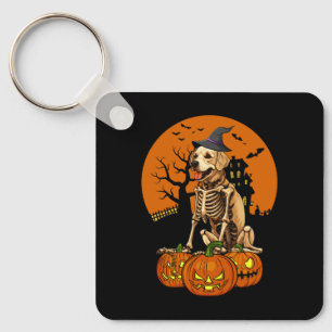 Golden Retriever Halloween Sleutelhanger
