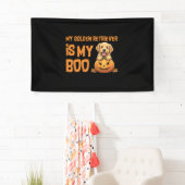 Golden Retriever Halloween Spandoek (Insitu)