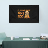 Golden Retriever Halloween Spandoek (Beurs)