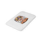 Golden Retriever Halloween Witch Dog Classic T-Shi Badmat (Gekanteld)