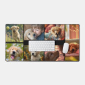 Golden Retriever Happy Collage Desk Mat (Keyboard & Muis)