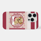 Golden Retriever Hart iPhone 11 Pro Hoesje  iPhone 15 Pro Case (Achterkant horizontaal)