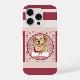 Golden Retriever Hart iPhone 11 Pro Hoesje  iPhone 15 Pro Case