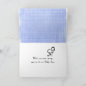 Golden Retriever Hartelijk dank voor de vergaderin Bedankkaart (Binnen)