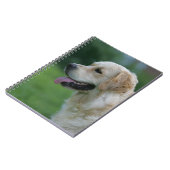 Golden Retriever Headshot 2 Notitieboek (Linkerzijde)