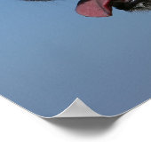 Golden Retriever Headshot 4 Poster (Hoek)