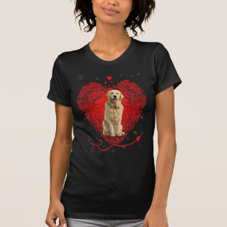 Golden Retriever Heart|Cute Golden Owner T-shirt