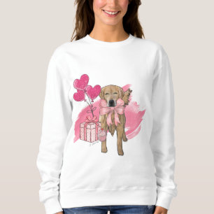 Golden Retriever Heart Trui
