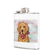 Golden Retriever Heupfles (Links)