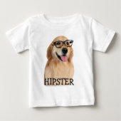 Golden Retriever Hipster Nerd (Voorkant)