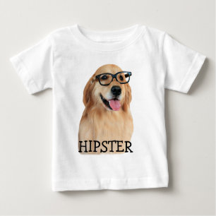 Golden Retriever Hipster Nerd
