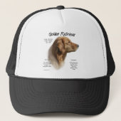 Golden Retriever History Design Trucker Pet (Voorkant)