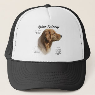 Golden Retriever History Design Trucker Pet