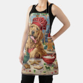 Golden Retriever Holiday Baking: Feestelijke Kerst Schort (Insitu)