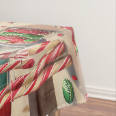 Golden Retriever Holiday Baking: Feestelijke Kerst Tafelkleed (Voorbeeld)