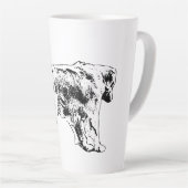 Golden Retriever Holiday Brew Latte Mok (Rechterhoek)