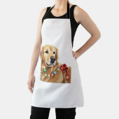 Golden Retriever Holiday Christmas Light Classic Schort (Insitu)