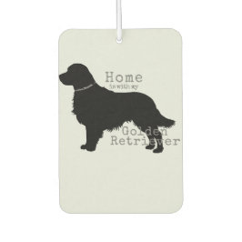 Golden Retriever Home is met mijn Golden Luchtverfrisser