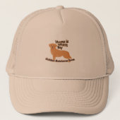 Golden Retriever Home Trucker Pet (Voorkant)