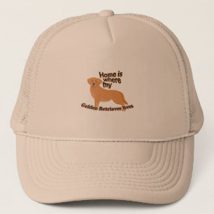Golden Retriever Home Trucker Pet