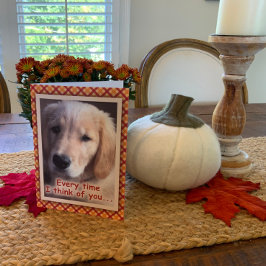Golden Retriever Hond Dier Thanksgiving Kaart