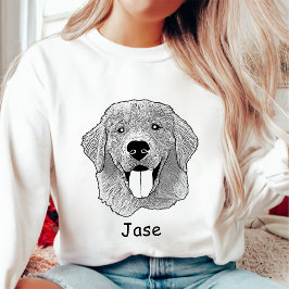 Golden Retriever Hond Gepersonaliseerde Pet Lover Trui