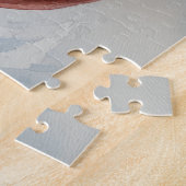 Golden Retriever Hond in Sledge Sneeuwkerst Legpuzzel (Zijkant)