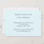 Golden Retriever hond met ballonnen aangepaste ver Kaart (Achterkant)